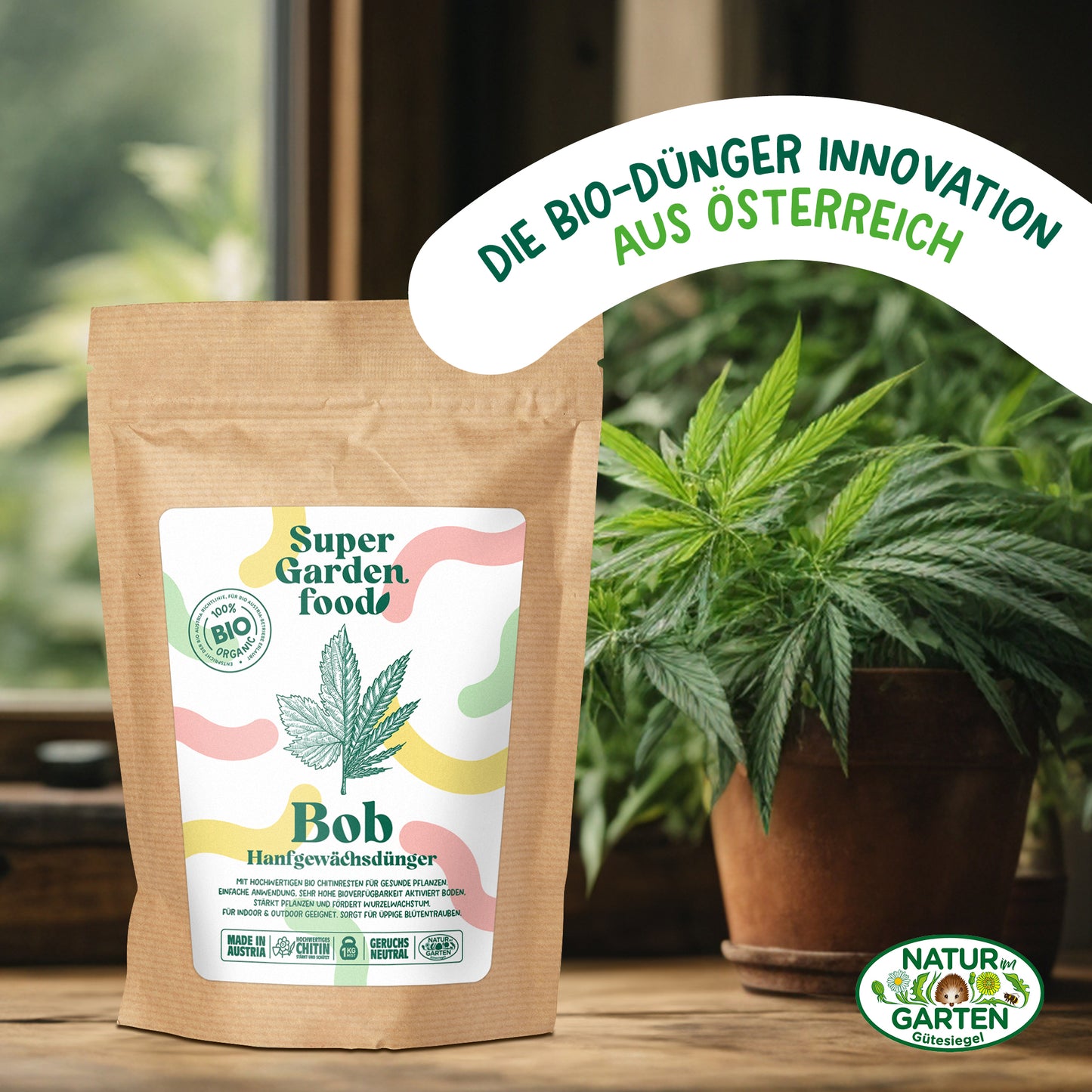 Hanfgewächsdünger Bob